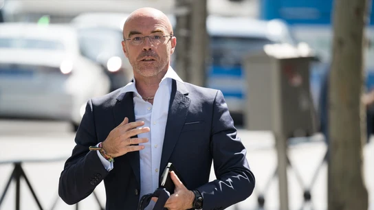 El líder de VOX en Bruselas, Jorge Buxadé. El líder de VOX en Bruselas, Jorge Buxadé.