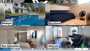 Un tiktoker compara cómo se ve una casa de alquiler de 1000€ al mes en distintas ciudades de España