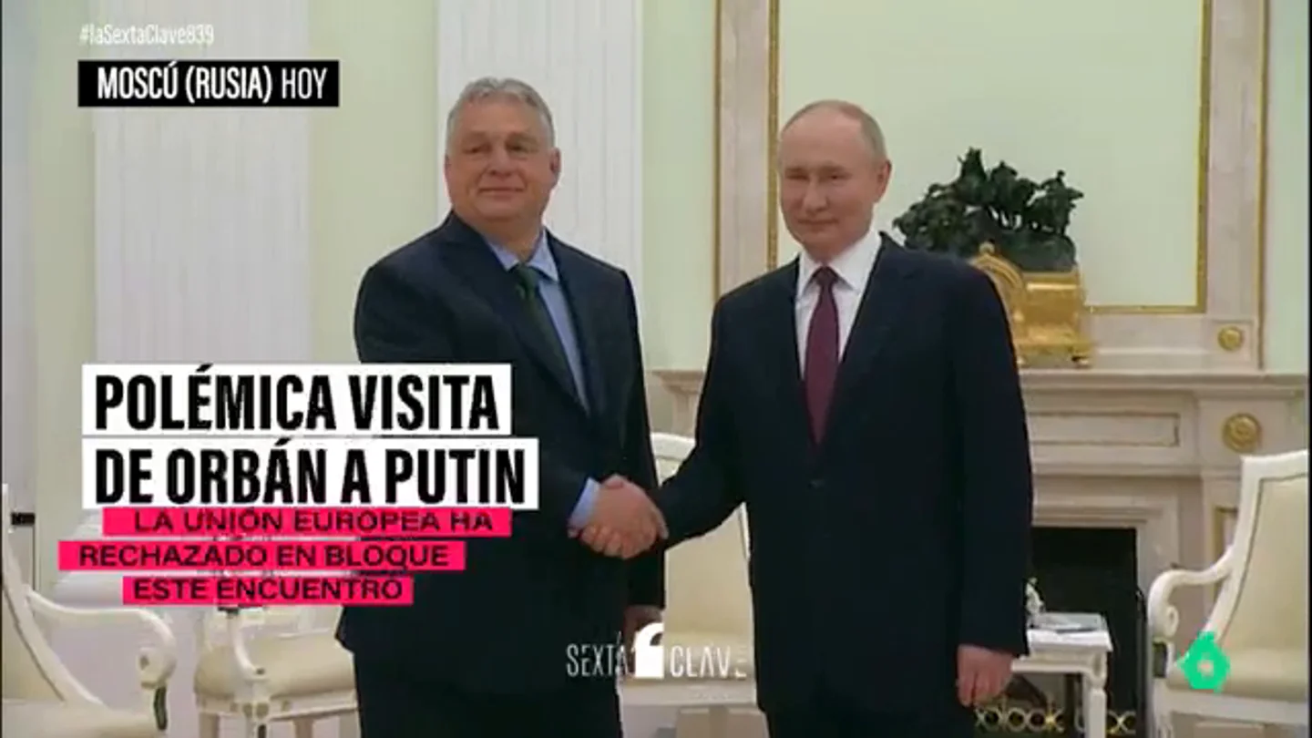 La visita de Viktor Orbán a Vladimir Putin provoca una oleada de indignación en la Unión Europea La visita de Viktor Orbán a Vladimir Putin provoca una oleada de indignación en la Unión Europea