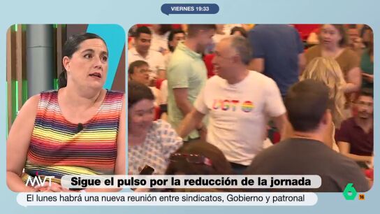 MVT - Loreto Ochando, sobre la reducci&oacute;n de la jornada laboral: "Nada le va bien a la patronal cuando se trata de los trabajadores"