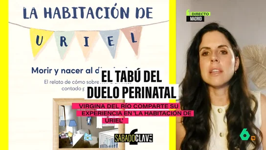 Virginia del Río y su libro 'La habitación de Uriel'  Virginia del Río y su libro 'La habitación de Uriel'