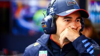 Sergio P&eacute;rez, piloto de Red Bull