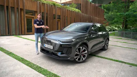 A bordo del Audi SQ6 e-Tron, un eléctrico muy , potente y enormemente tecnológico A bordo del Audi SQ6 e-Tron, un eléctrico muy , potente y enormemente tecnológico