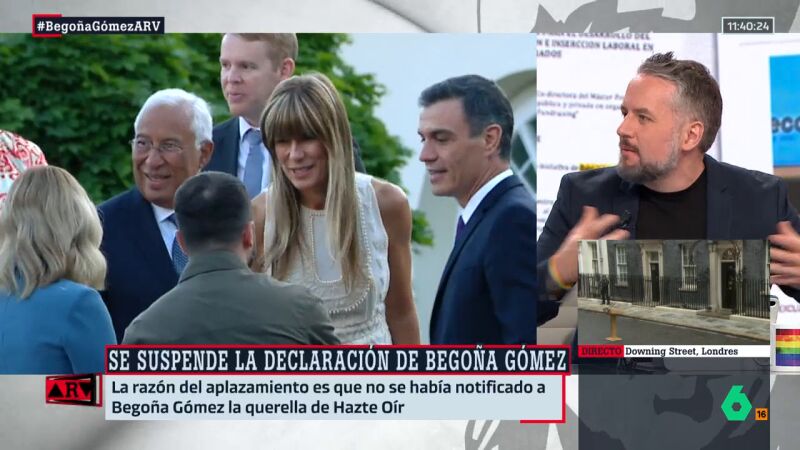 Daniel Basteiro, sobre Begoña Gómez: "No sabemos de qué se acusa a la mujer de Pedro Sánchez"