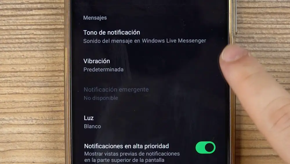 Menú de WhatsApp Menú de WhatsApp