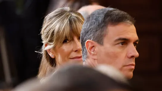 Begoña Gómez y Pedro Sánchez, en una foto de archivo Begoña Gómez y Pedro Sánchez, en una foto de archivo
