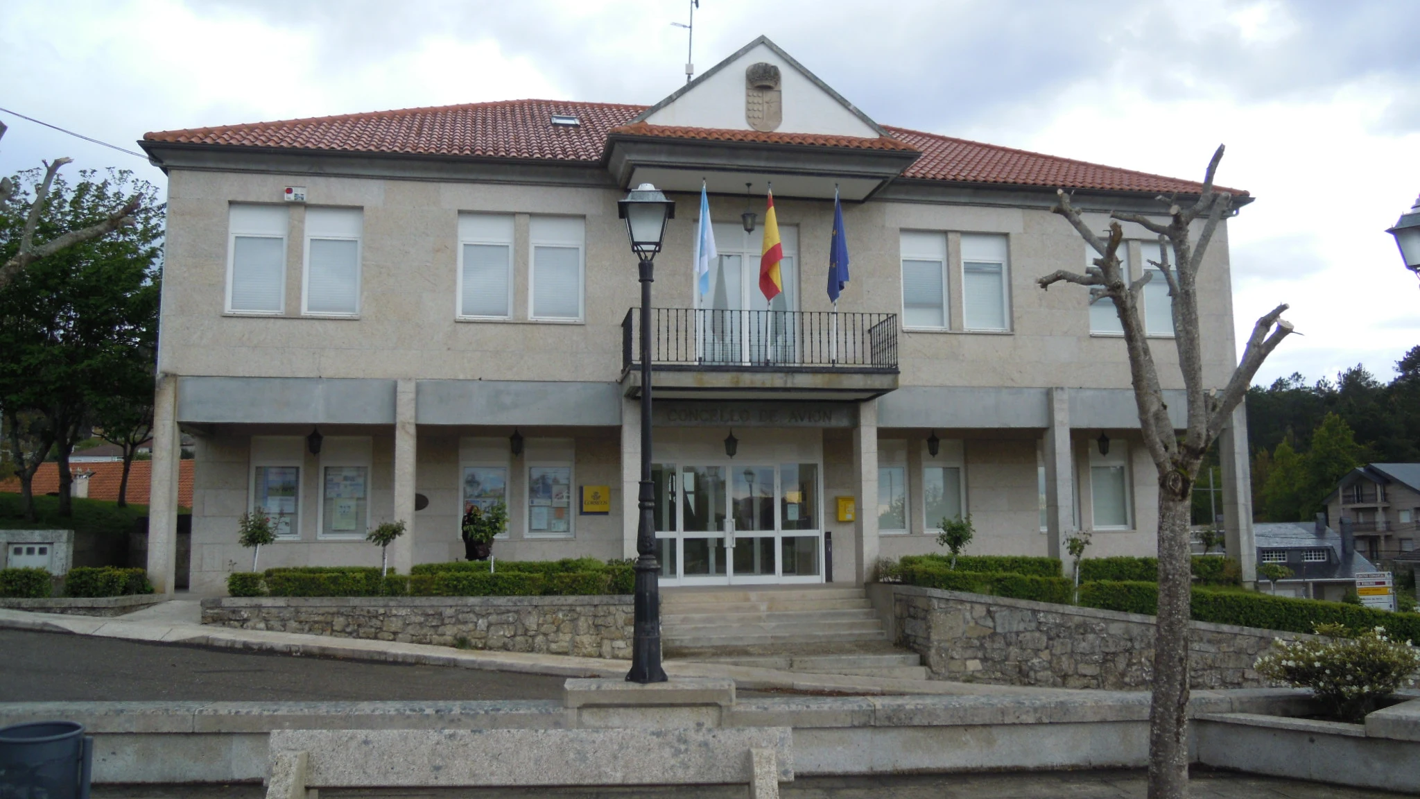Casa consistorial de Avión, en Ourense, Galicia Casa consistorial de Avión, en Ourense, Galicia