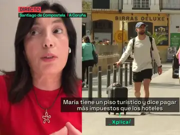 Habla la representante de viviendas turísticas de Santiago