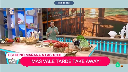 MVT - Llega Más Vale Tarde 'take away' con viajes y una receta infalible para el fin de semana MVT - Llega Más Vale Tarde 'take away' con viajes y una receta infalible para el fin de semana