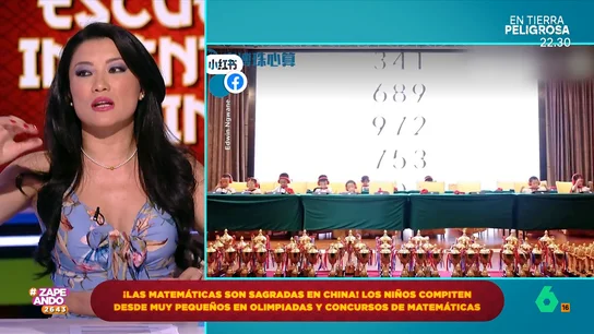 ¿Qué significan los movimientos de mano que hacen los niños chinos cuando hacen cálculos? Zapeando repasa algunas curiosidades de las escuelas infantiles de China como, por ejemplo, las diferentes habilidades que enseñan o como potencian el aprendizaje de matemáticas desde muy pequeños.