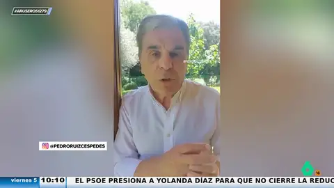Pedro Ruiz carga contra los pisos turísticos: "Es absolutamente una invasión"