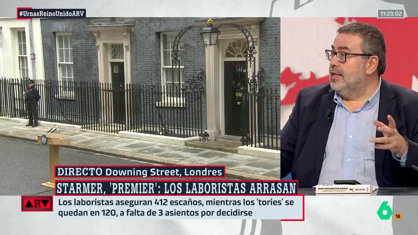 ARV- Pedro Rodríguez analiza cómo ha sido la campaña electoral en Reino Unido: "Las formas todavía no se han perdido" ARV- Pedro Rodríguez analiza cómo ha sido la campaña electoral en Reino Unido: "Las formas todavía no se han perdido"