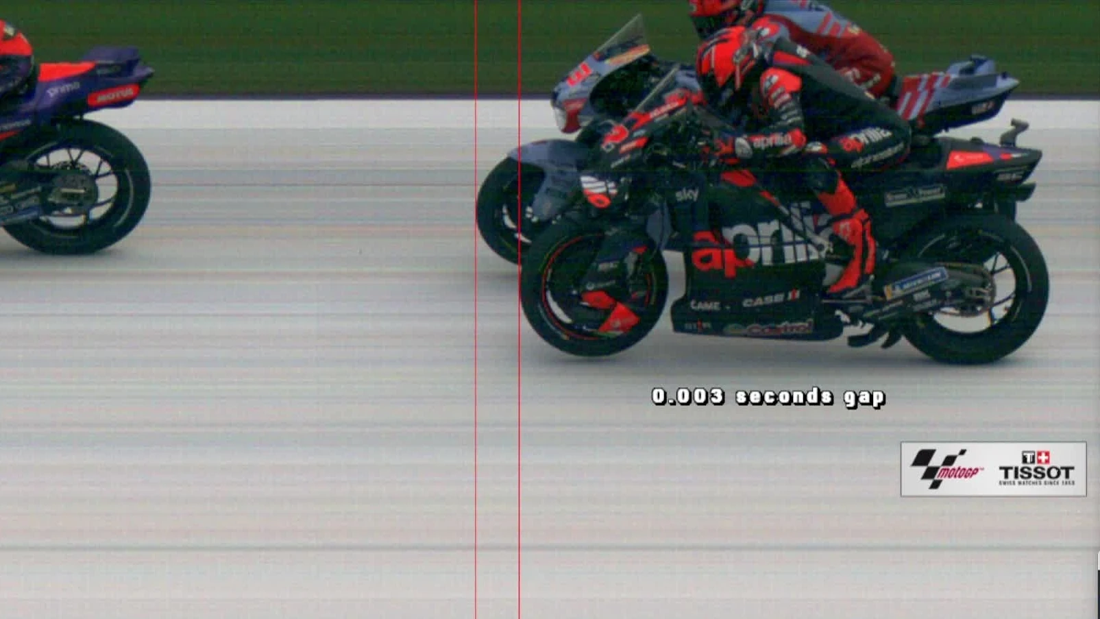 Márquez, en el ajustadísimo final de Alemania ante Viñales