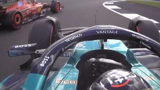 Fernando Alonso, en su vuelta de preparación Fernando Alonso, en su vuelta de preparación