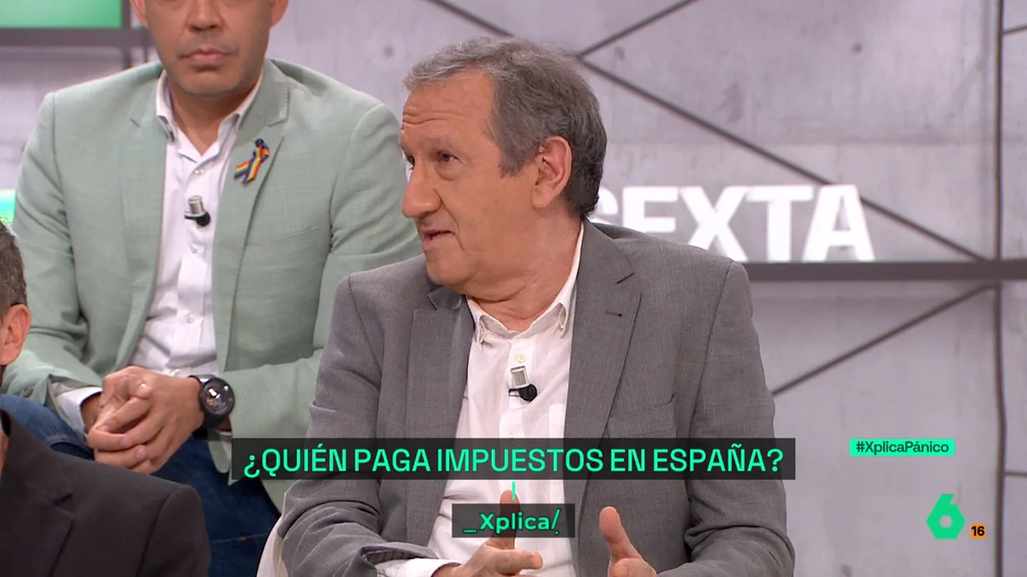 Carlos Cruzado en laSexta Xplica Carlos Cruzado en laSexta Xplica