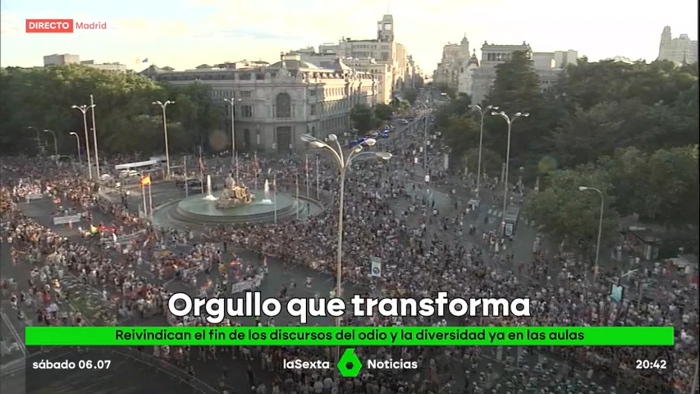 Imagen del Orgullo en directo Imagen del Orgullo en directo