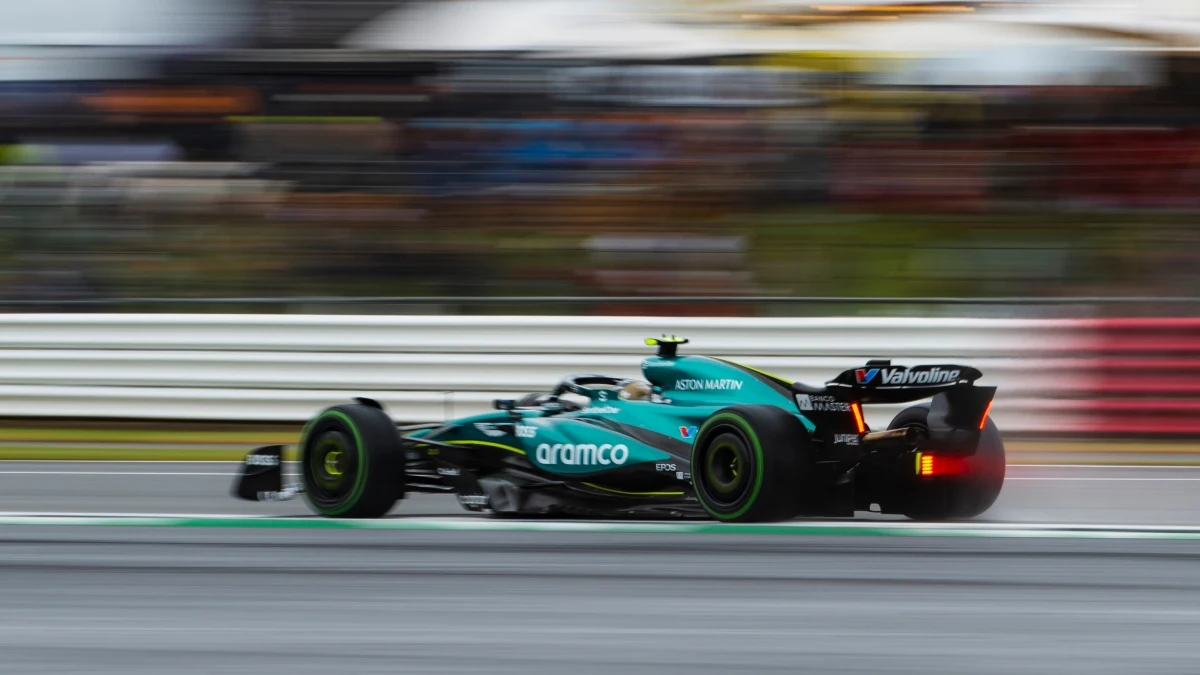 Fernando Alonso, en Silverstone