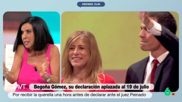 Beatriz de Vicente analiza el error que lleva al aplazamiento de la declaración de Begoña Gómez