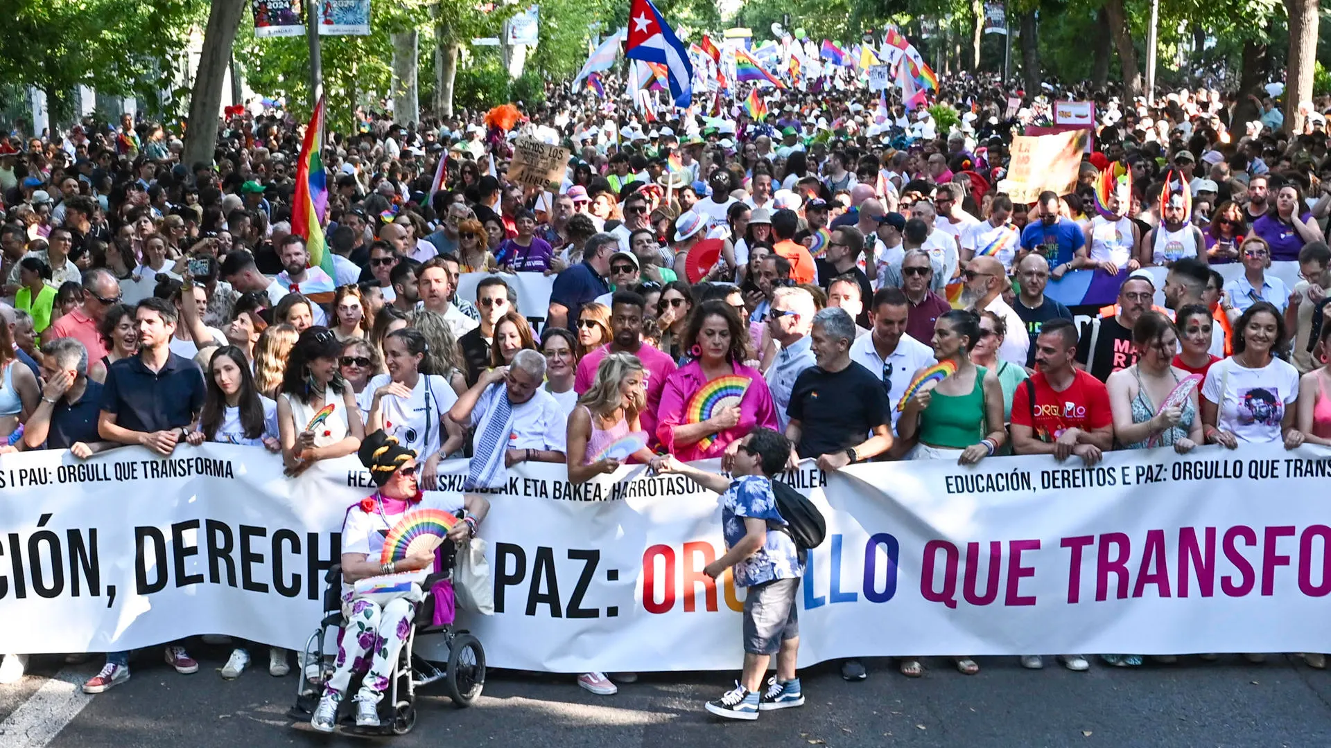 Manifestación del Orgullo en Madrid