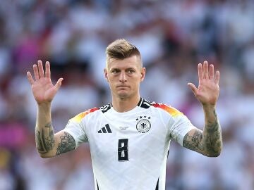 Toni Kroos, con Alemania