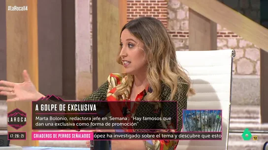 Marta Bolonio, redactora jefa en 'Semana': "Hay personajes que donan el dinero de las exclusiva" Marta Bolonio, redactora jefa en 'Semana': "Hay personajes que donan el dinero de las exclusiva"