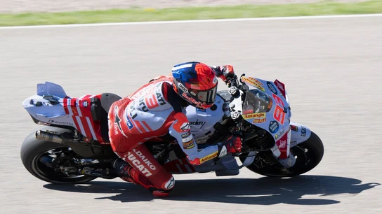 Marc Márquez, en la Ducati Marc Márquez, en la Ducati