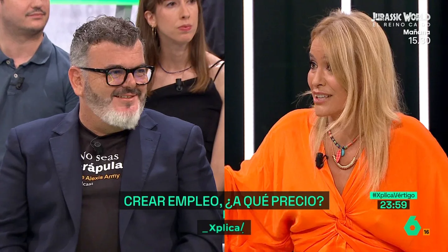 Afra Blanco y el empresario Alexis Amaya Afra Blanco y el empresario Alexis Amaya