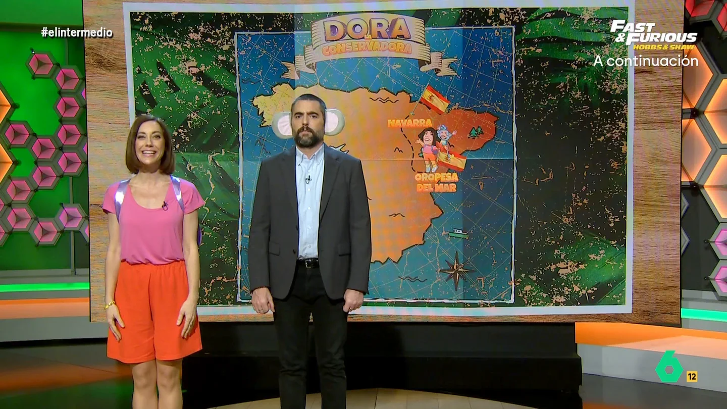 'Dora la Conservadora' canta a la Agenda 2030: "Es un farol de Pedrín para comer peras de cartón" 'Dora la Conservadora' canta a la Agenda 2030: "Es un farol de Pedrín para comer peras de cartón"