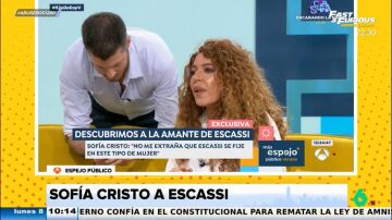 Sofía Cristo, sobre Muñoz Escassi: "A mí me cuadra que se tire un agujero en una pared"