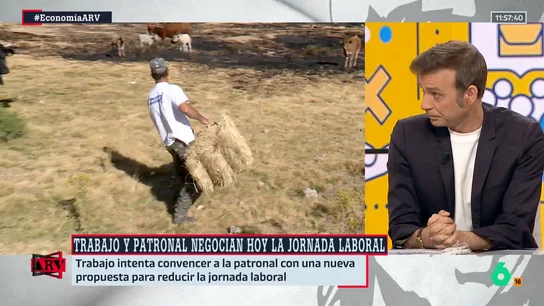ARV- Pablo Pombo, sobre la reducción de la jornada laboral: "Vamos hacia esto y no se va a poder parar" ARV- Pablo Pombo, sobre la reducción de la jornada laboral: "Vamos hacia esto y no se va a poder parar"