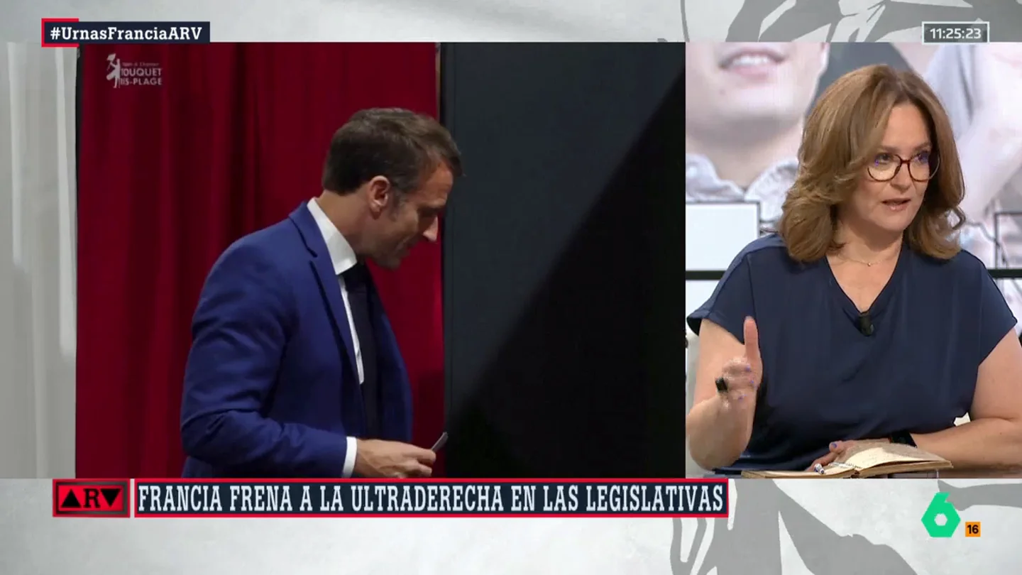 ARV- Ruth Ferrero analiza los resultados electorales en Francia: "Macron tiene que saber leerlos" ARV- Ruth Ferrero analiza los resultados electorales en Francia: "Macron tiene que saber leerlos"