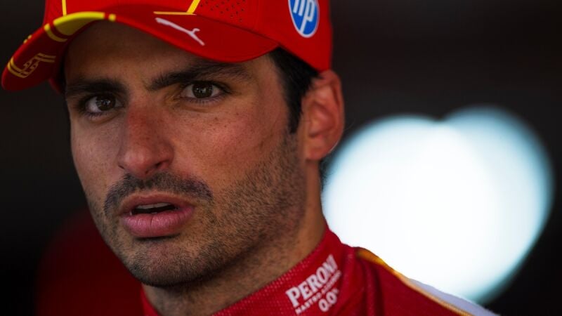 Carlos Sainz, piloto de Ferrari