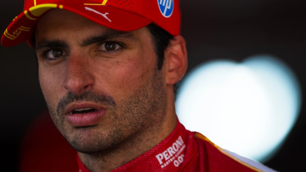 Carlos Sainz, piloto de Ferrari