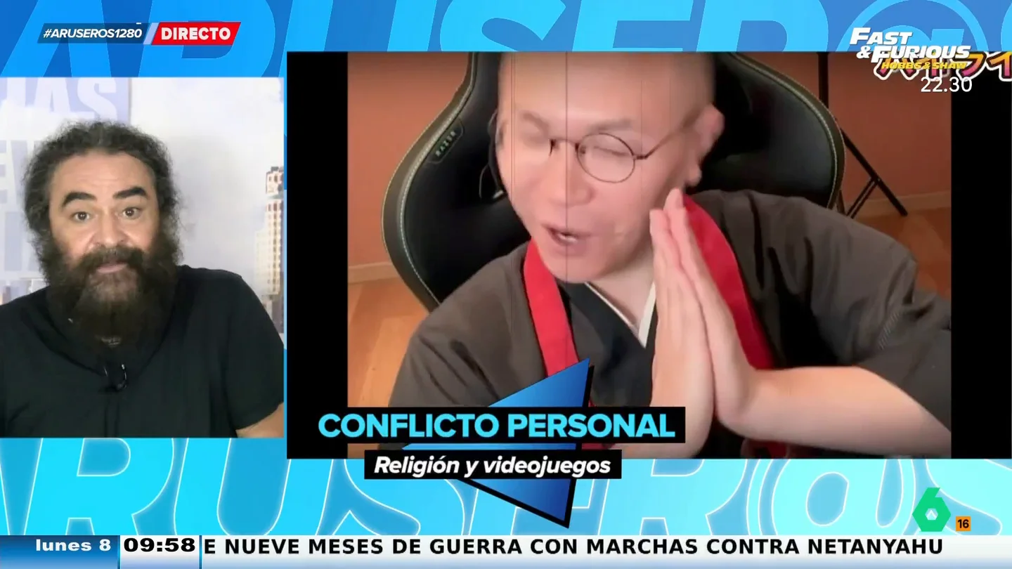 El Sevilla, sobre el monje budista que reza cuando mata a alguien en el Mario Bros: "Tiene un conflicto personal" El Sevilla, sobre el monje budista que reza cuando mata a alguien en el Mario Bros: "Tiene un conflicto personal"