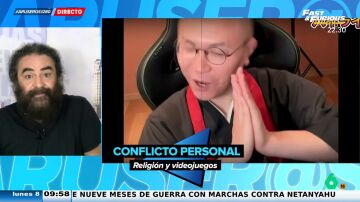 El Sevilla, sobre el monje budista que reza cuando mata a alguien en el Mario Bros: "Tiene un conflicto personal"