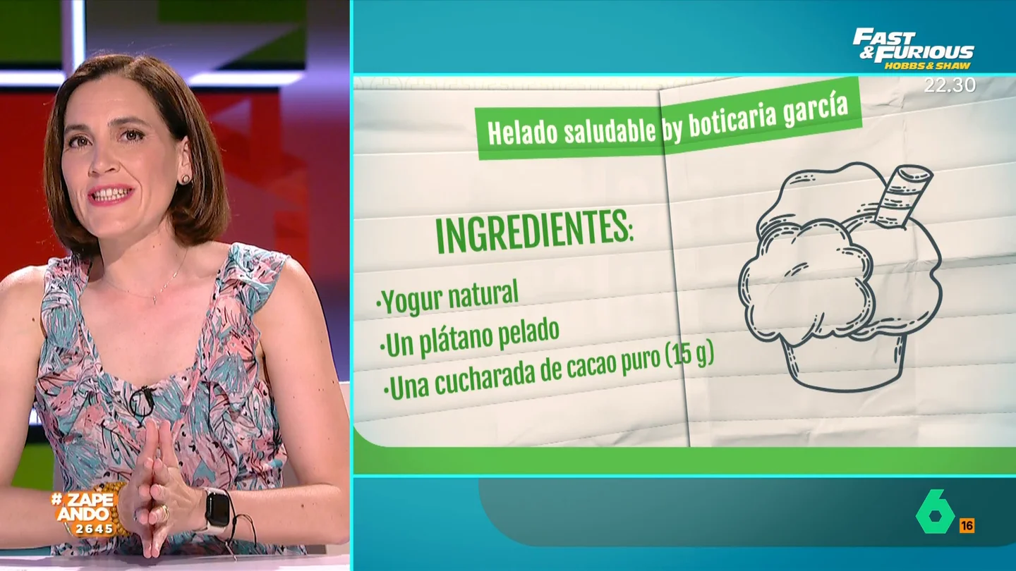 Boticaria García enseña a preparar el helado más saludable para este verano: "Solo tiene 120 calorías por ración" Boticaria García enseña a preparar el helado más saludable para este verano: "Solo tiene 120 calorías por ración"