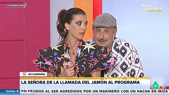 El 'dardazo' de una señora a Gloria Santoro al intentar regalar un jamón: "No me gusta mucho el programa" El 'dardazo' de una señora a Gloria Santoro al intentar regalar un jamón: "No me gusta mucho el programa"