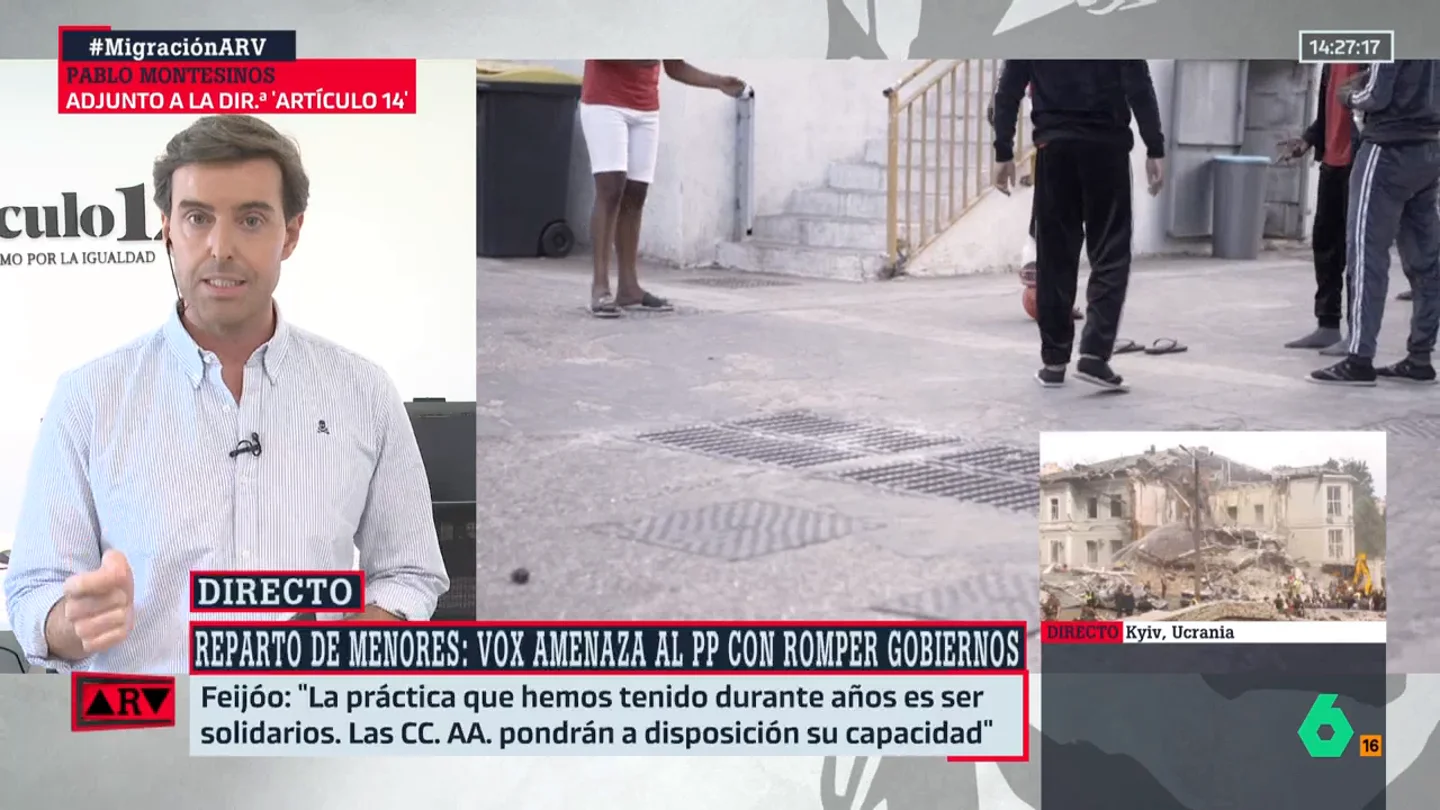 ARV-Montesinos, tras las declaraciones de Abascal: "El entorno del líder de Vox le ha trasladado a un barón del PP que no es un farol" ARV-Montesinos, tras las declaraciones de Abascal: "El entorno del líder de Vox le ha trasladado a un barón del PP que no es un farol"