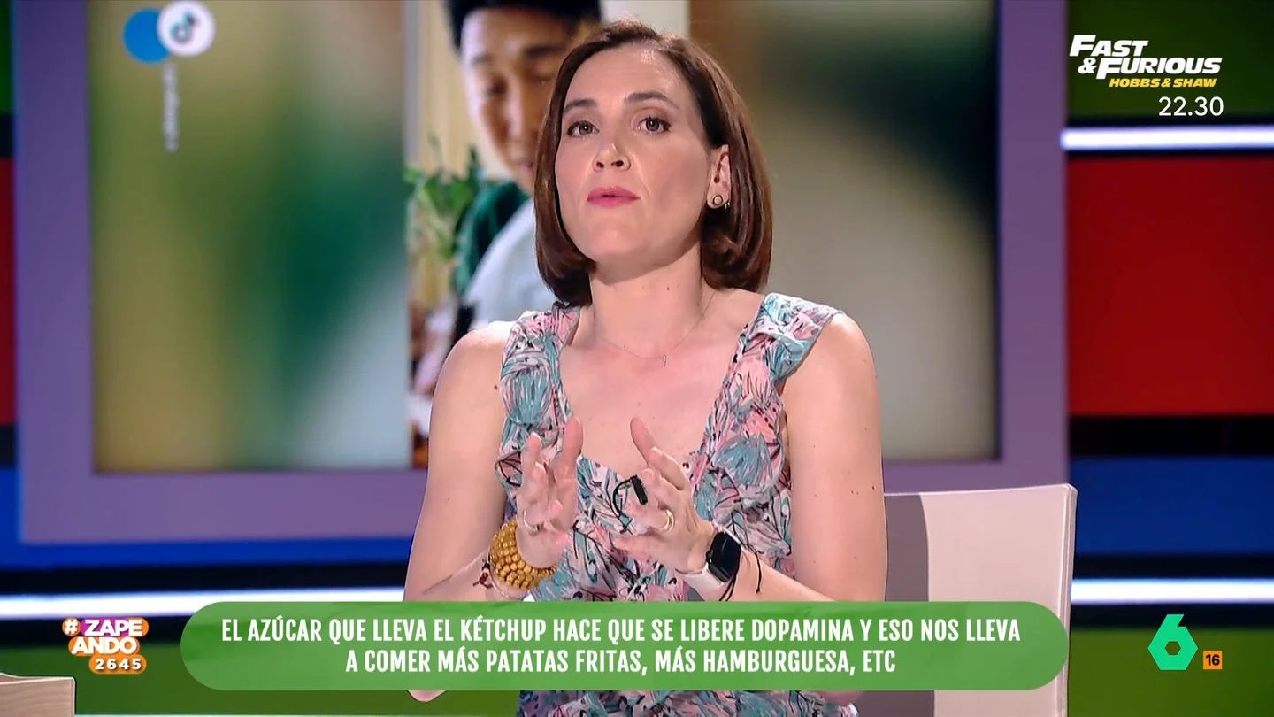 Boticaria García explica por qué hay que prescindir del kétchup: "Tiene tanta azúcar como una magdalena" Boticaria García explica por qué hay que prescindir del kétchup: "Tiene tanta azúcar como una magdalena"