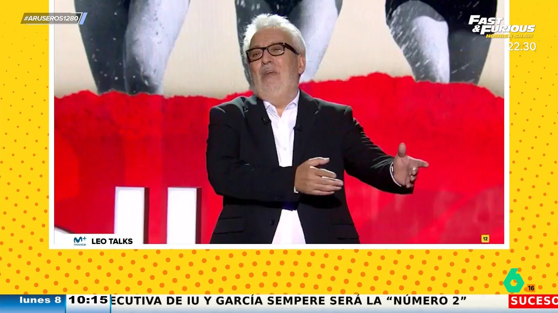 Leo Harlem, sobre las playas de hoy en día: "Con la cantidad de 'cacharros' que metemos, es normal que suba el nivel del mar"