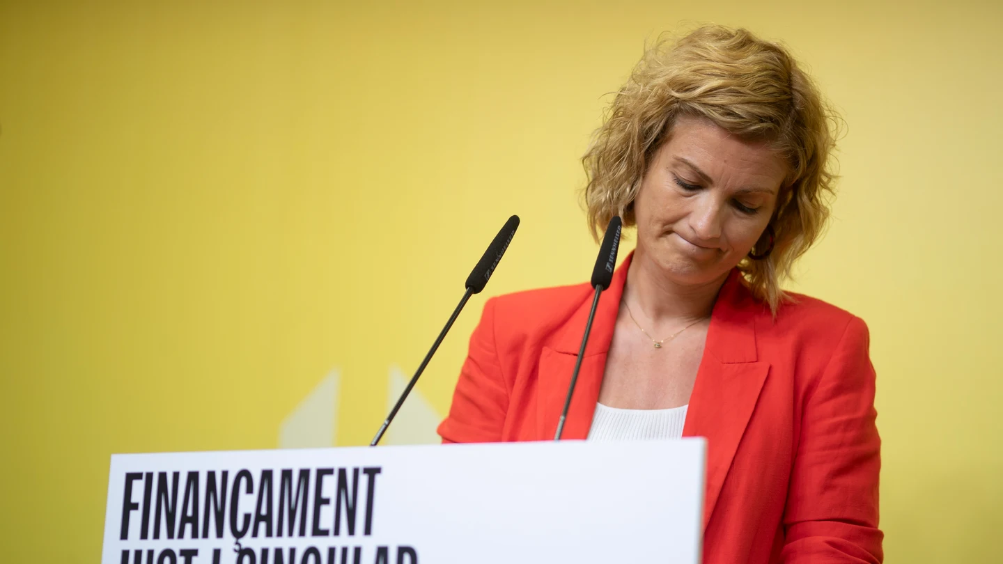 La portavoz de ERC, Raquel Sans La portavoz de ERC, Raquel Sans