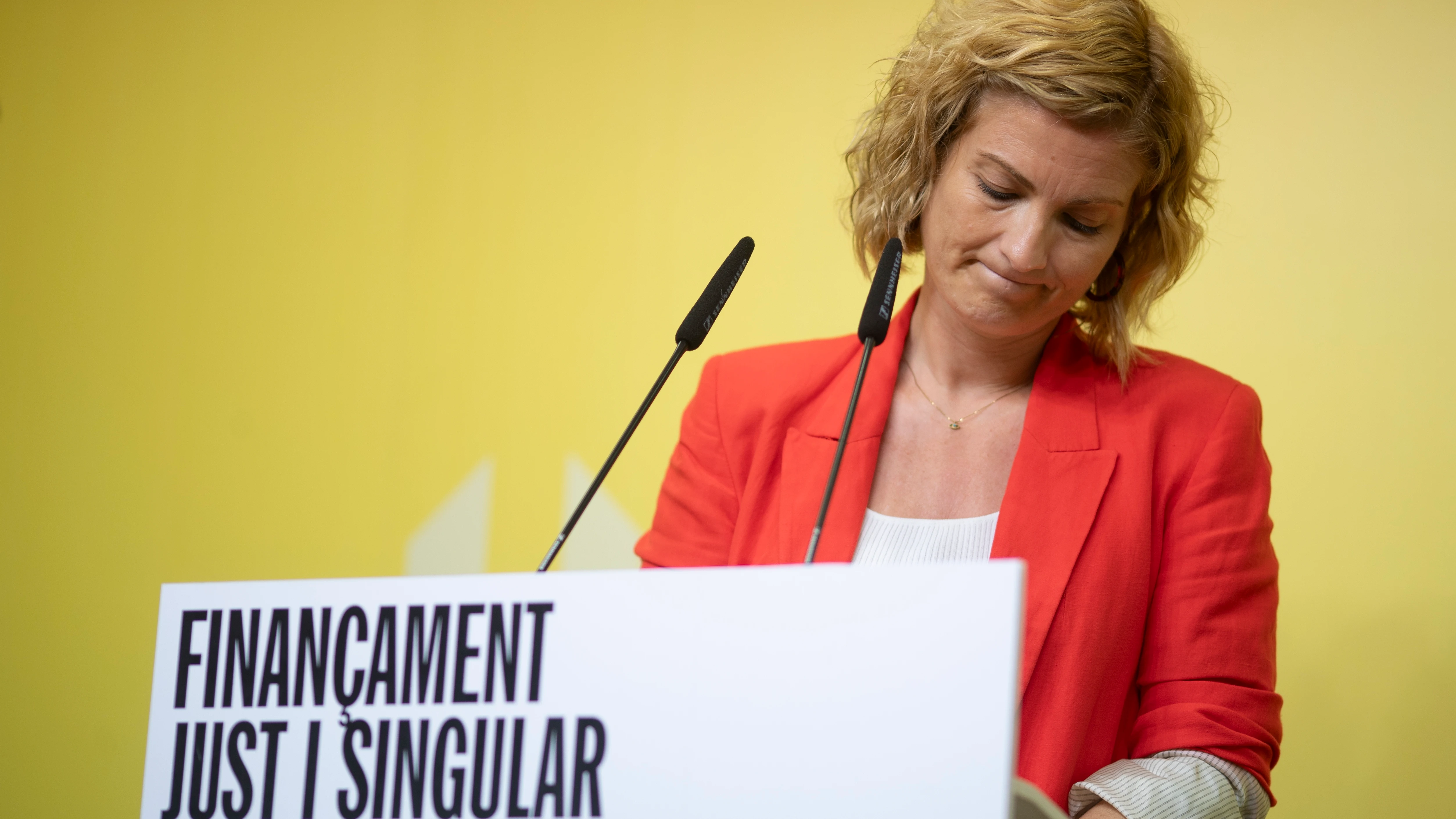 La portavoz de ERC, Raquel Sans