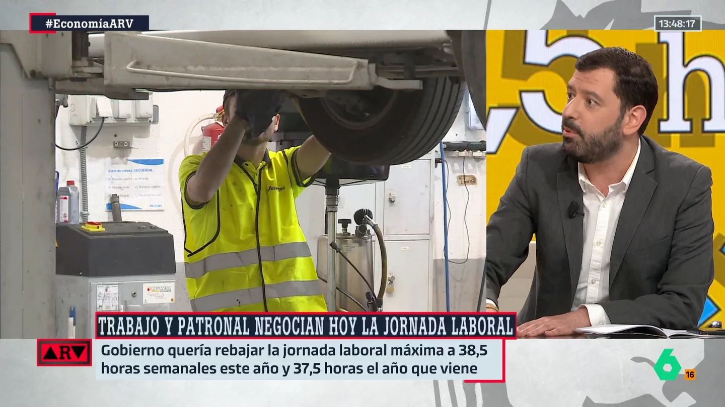 ARV- Valdivia analiza las negociaciones de la reducción de la jornada: "Se están cambiando las posiciones" ARV- Valdivia analiza las negociaciones de la reducción de la jornada: "Se están cambiando las posiciones"