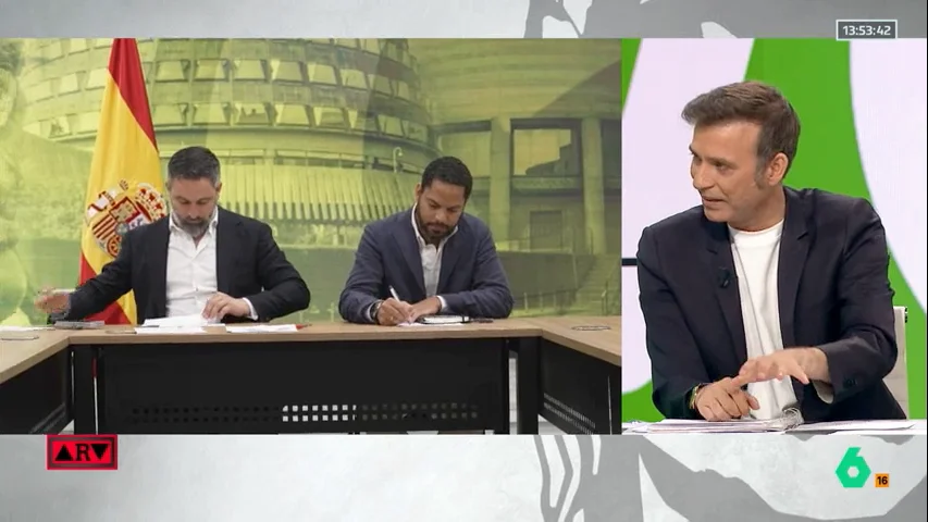 ARV- Pablo Pombo, tras las declaraciones de Abascal: "Creo que hay una trampa detrás de este órdago"