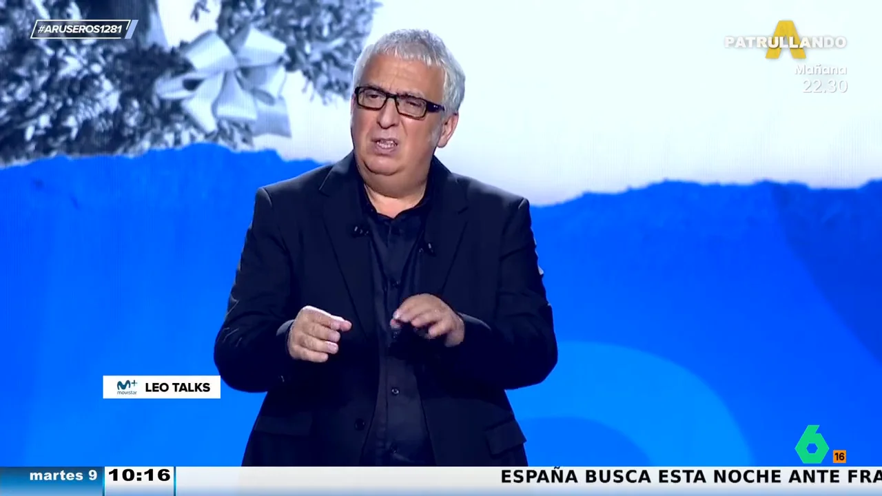 Leo Harlem, sobre comer marisco en Navidad: "Es la época del año en la que hay más marisco fuera del mar que dentro"