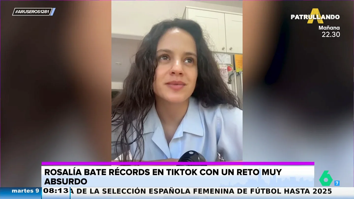 Rosalía arrasa en TikTok con el nuevo reto viral en esta red social: "One, two, three, four..." Rosalía arrasa en TikTok con el nuevo reto viral en esta red social: "One, two, three, four..."