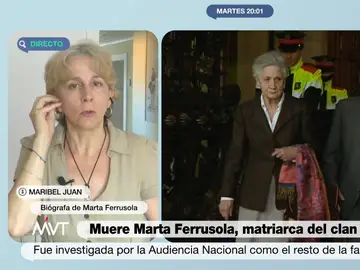 La biógrafa de Marta Ferrusola habla de su influencia en Jordi Pujol