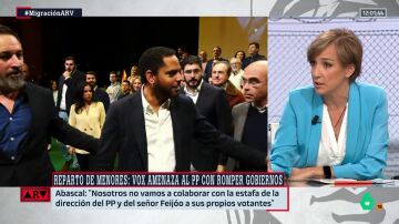 ARV- Tania Sánchez señala que hay algo que Vox "no mide" con su amenaza: "En política, uno tiene su palabra y no mucho más"