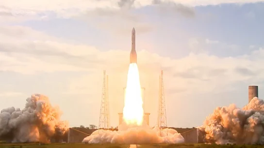 Imagen obtenida de la cuenta de la Agencia Espacial Europea en la red social X Imagen obtenida de la cuenta de la Agencia Espacial Europea en la red social X