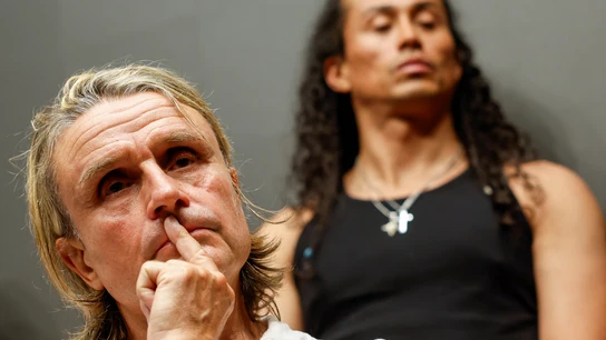El compositor y productor teatral español Nacho Cano (ofrece una rueda de prensa tras quedar en libertad provisional este martes El compositor y productor teatral español Nacho Cano (ofrece una rueda de prensa tras quedar en libertad provisional este martes